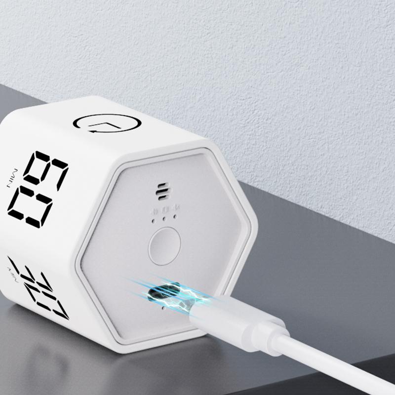 Productivity Kitchen Timer Productivity Gravity Sensor LED Display Digital Time Management Kitchen Countdown Gadget Timer3