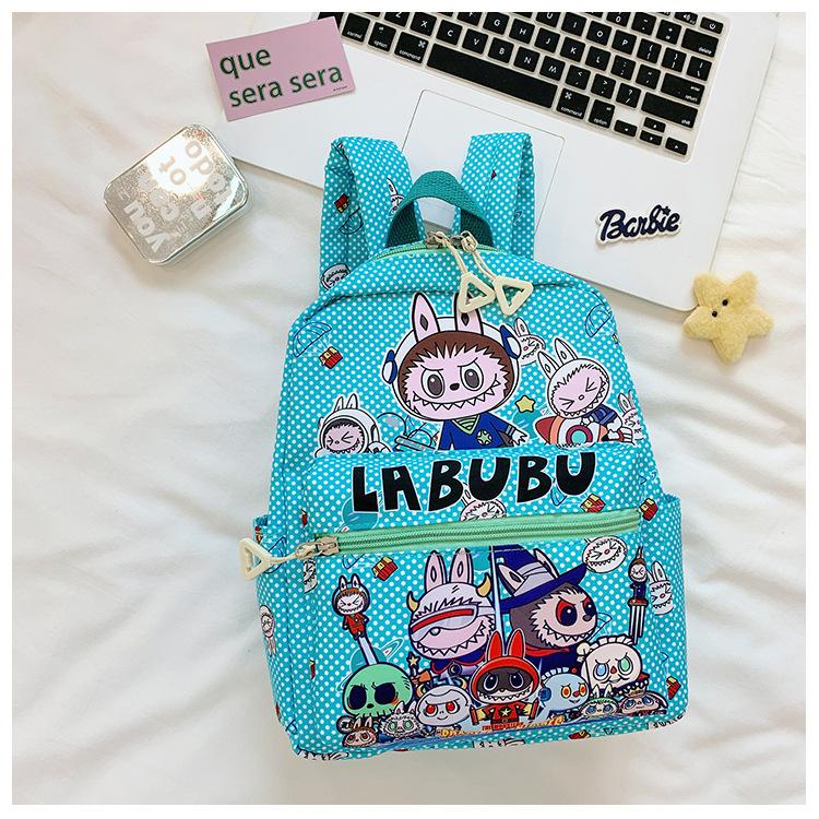 

Школьный рюкзак новая сумка большой вместимости ткань Лабу милый рюкзак для начальной школы рюкзак зелёный