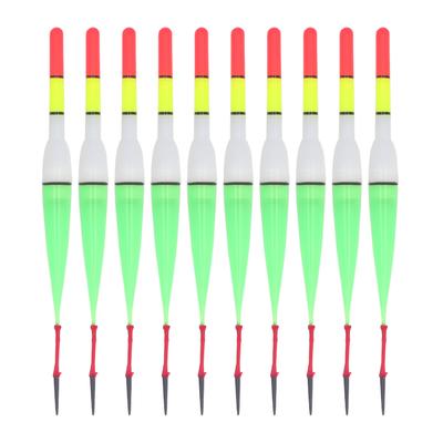 10 ks Svítící rybářský splávek Svítící ve tmě Splávky Noční osvětlené Bobky Posuvné splávky