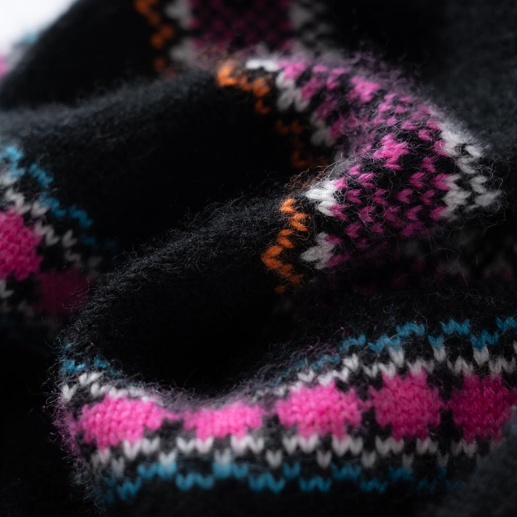 New hat women's autumn and winter tide warm wool hat windproof scarf versatile cycling ear protection knitted Icelandic hat