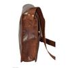 Mens Leather Cowhide Brown Crossbody Shoulder Satchel Messenger Bag....
