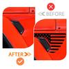 2Pcs Fender Sticker Accessories For Jeep Wrangler JL/JT Gladiator 2018To US