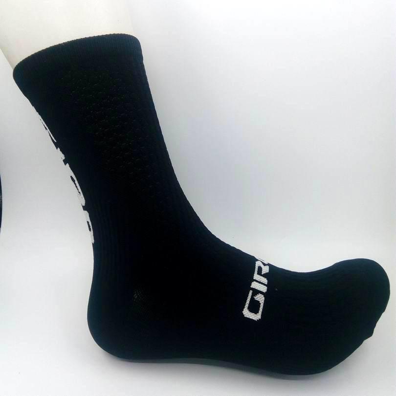 Unisex Outdoor Sports High Tube Cycling, Basketball, Running, and Hiking Socks - Breathable and Sweat-Absorbent.