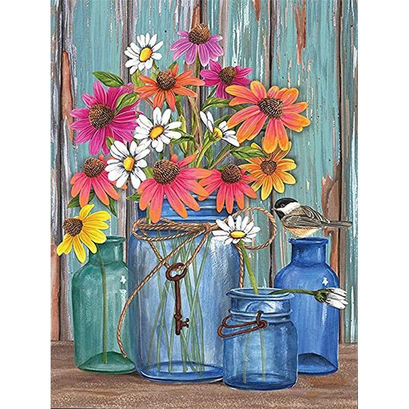 Diy 5d Diamond Painting Scenery Rhinestones Pictures Landscape Diamond Mosaic Cartoon Handwork Rhinestone Art