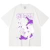 230 g/m² 100% Baumwolle Gachiakuta V4 Jabber Print Unisex Schweres Baumwoll-T-Shirt