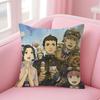 AAce AttorneyY Anime Cushion Cover Natural Linen Pillow Case DoubleSided Print Decorative Sofa Pillowcase Home Decor Gift