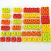 Silicone Teething Building Blocks for Babies - Chewable, Large Pieces, Early Education Toy for 6+ Months