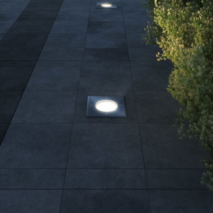 VidaXL 3x Lampe de Sol Lampe d'Extérieur Luminaire Lampe Éclairage de Jardin 40394
