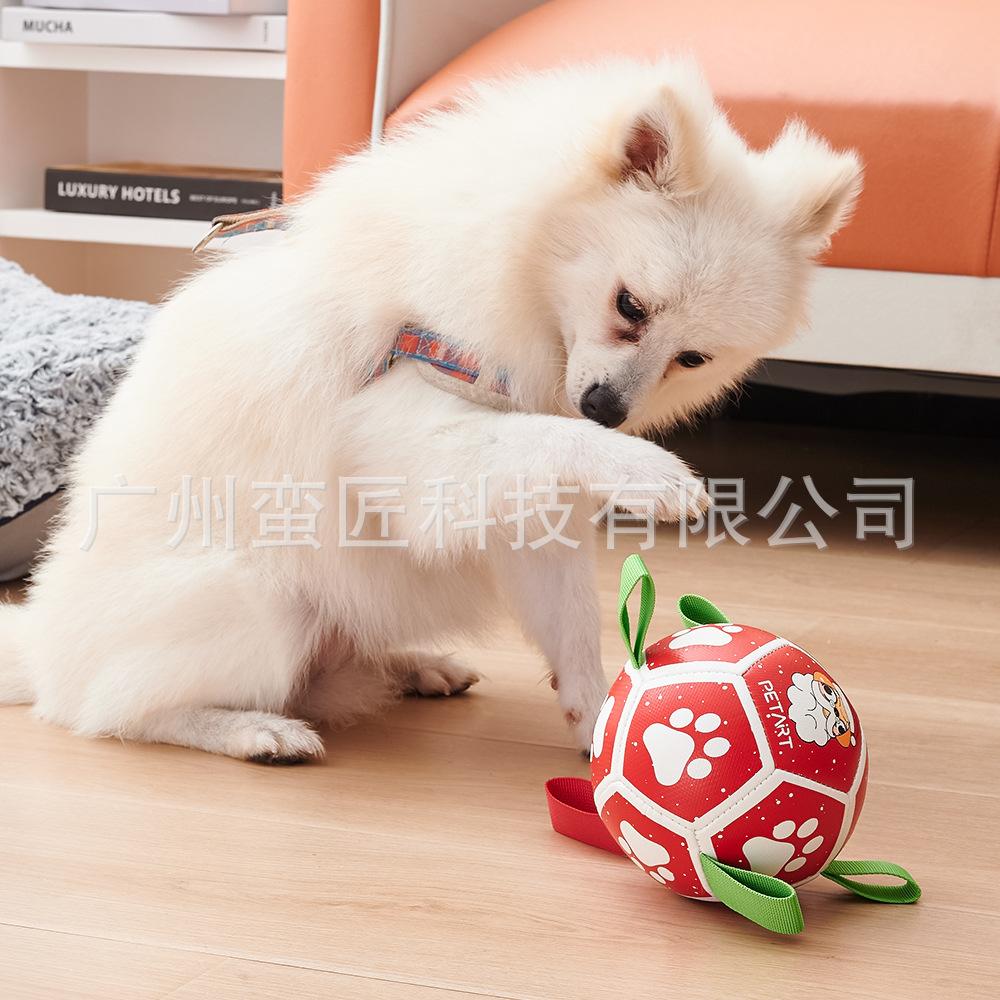 Dog Toy Ball Dog Christmas Halloween Day Training Football Pet Ball Toys Pet Supplies