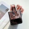 Suitable for Samsung ZFlip45G Version Leather Fingerprint Ring Mobile Phone Case Violent Bear Folding Screen Anti Fall Protection Case Anti Slip