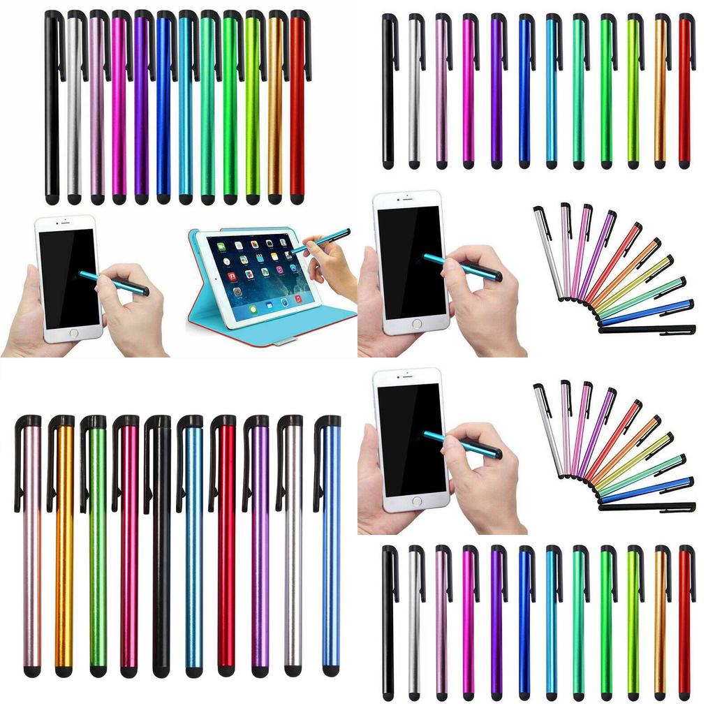 10pcs Capacitive Touch Screen Stylus Pen For Ipad Air Mini Iphone Tablet