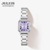 JULIUS Годинник у вінтажному стилі з римськими цифрами на сталевому ремінці JA-1546