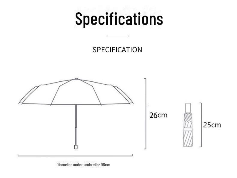 Retro Spetsbroderi UV-Blockerande Svart Paraply - Dubbelanvändbart Solskydd för Kvinnor