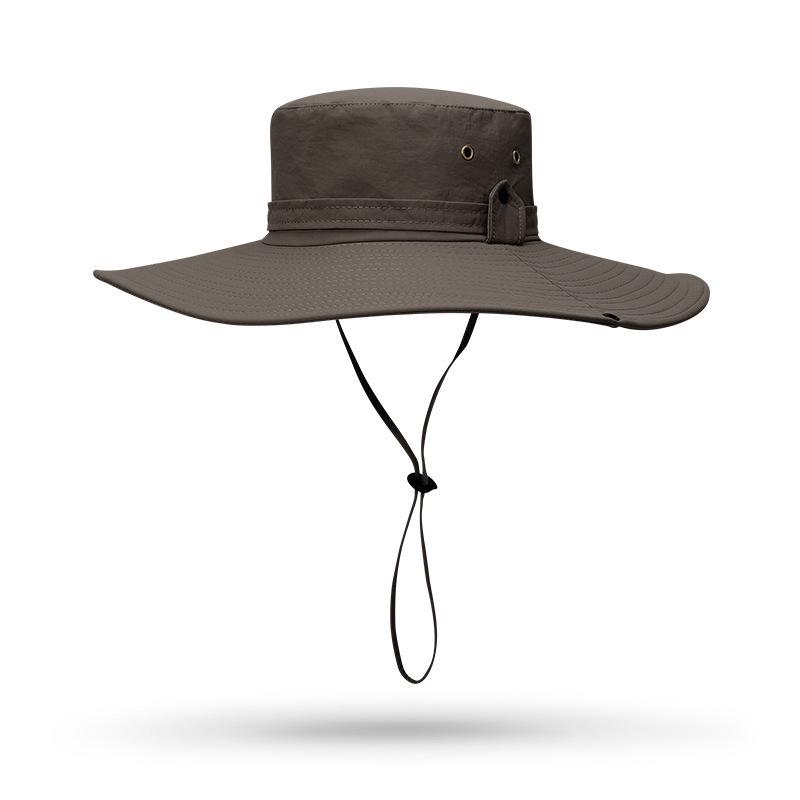 Men's Wide Brim Sun Protection Hat for Spring/Summer: Fishing, Outdoor, UV Protection, Mountaineering