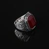 Men's Women's Lover Vintage Carved Geometric Resin Alloy Party Jewelry Ring