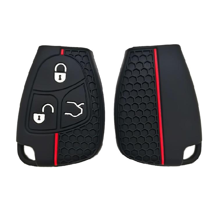 Remote Key Cover Protective Shell Soft Fob Protector Cover Car Key Case for B200 S350 E280 Full Protection Key Fob Case