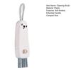 Cleaning Brush with Pointed Crevice Brush Soft Bristles Deep Reach Handle Cup Lid Straw Gap Cleaner Kitchen Tool