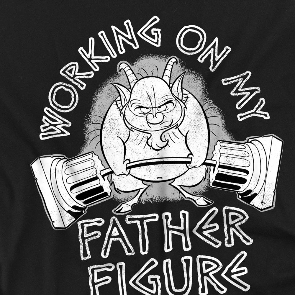 Disney Unisex Adult Hercules Phil Working On My Father Long-Sleeved T-Shirt