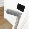 Retractable Duster Stainless Steel Long Handle Dusting Flexible Feather Duster Car Cleaning Brush Microfiber Home Cleaning Tools