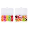 100 Count Floating Foam Fishing Beads Lure Balls for Pond and Lake Use, Baits Set In Storage Case for Routine Shore Fishing Needs Daily