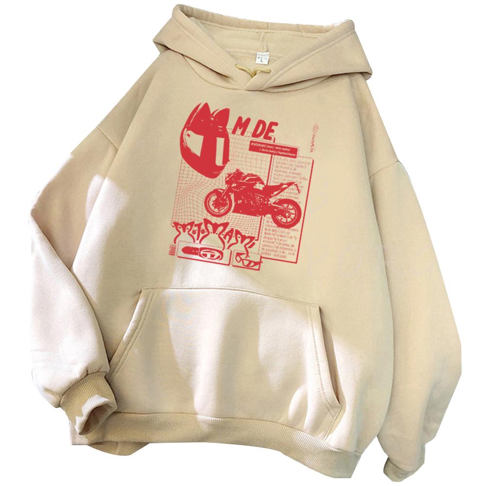 M De Motomami Mikina Rosalía Motomami Merch Dárek pro fanouška Rosalíe Harajuku Pulovr Topy Mikina