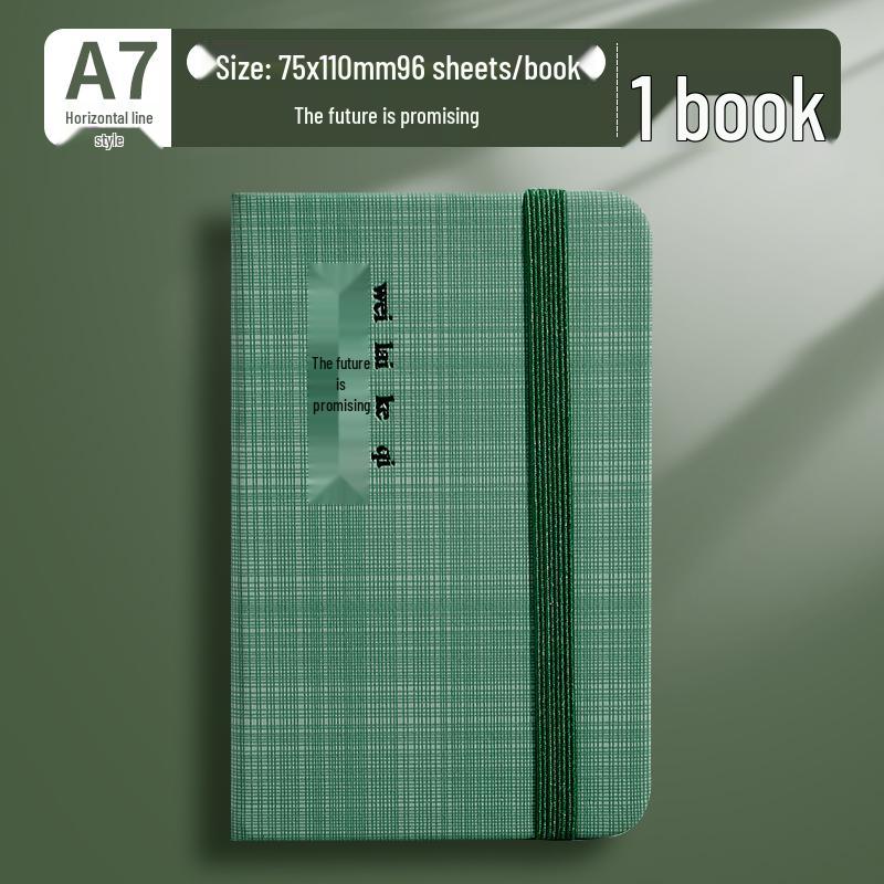 A7 Mini Pocket-Sized Notebook: Portable, Simple, and Perfect for Students