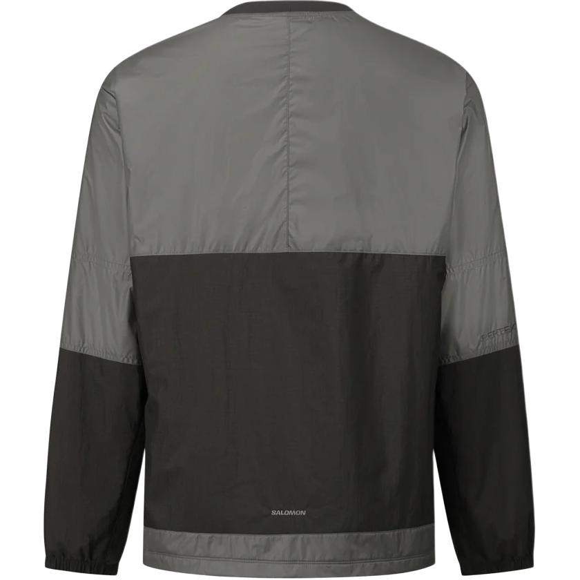 Salomon Color Block Crew Neck Loose Sweatshirt Unisex Sweatshirt C29996