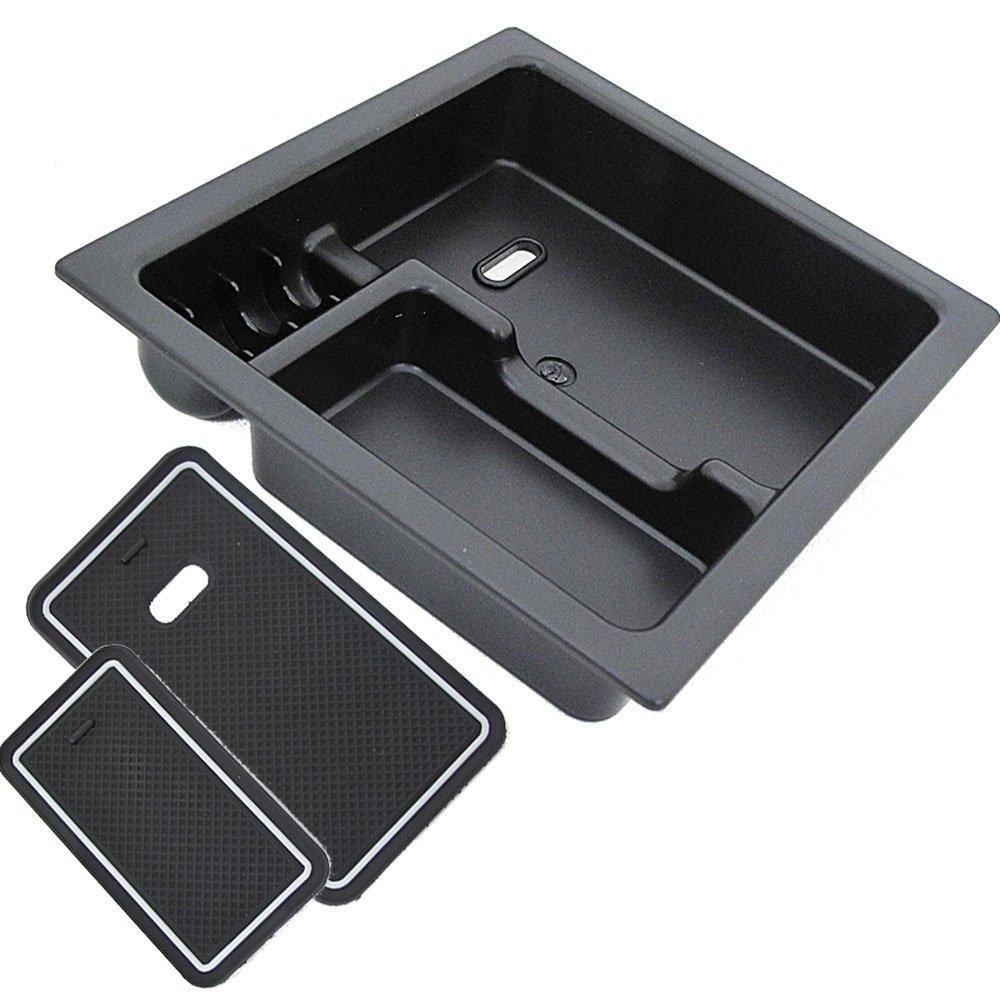 

Center Console Box Tray for Toyota Large Console ac390 Alphard/Vellfire (30 Series) [(2) Boxes][Black] чёрный