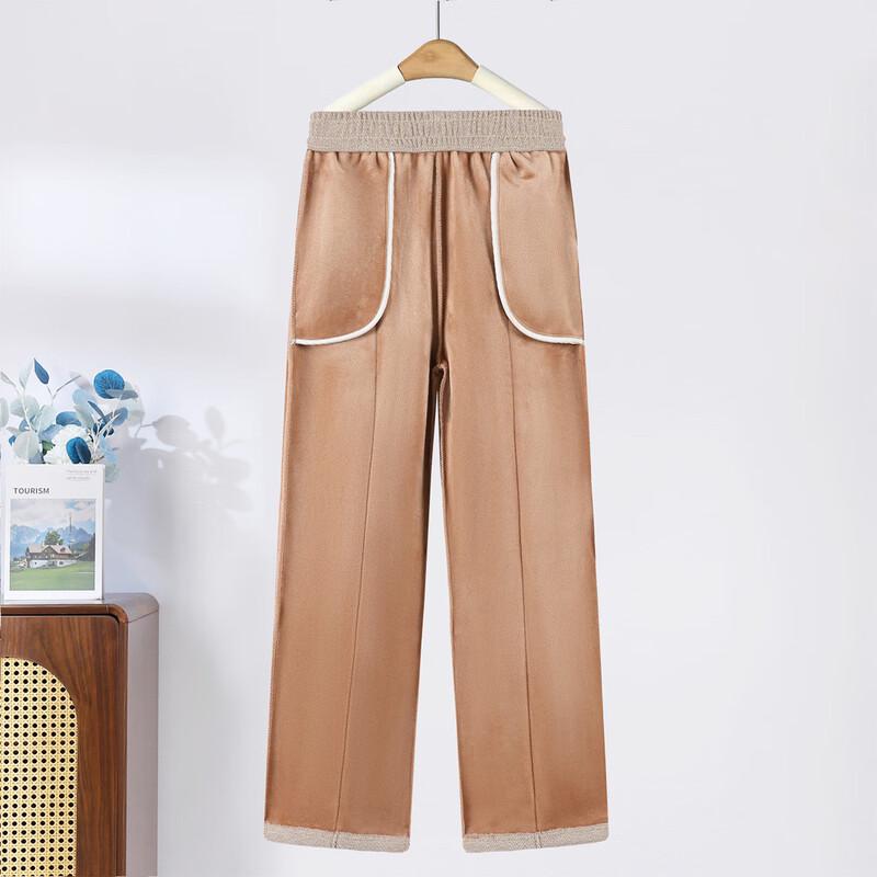 Women's Winter Fleece-Lined Straight-Leg Pants