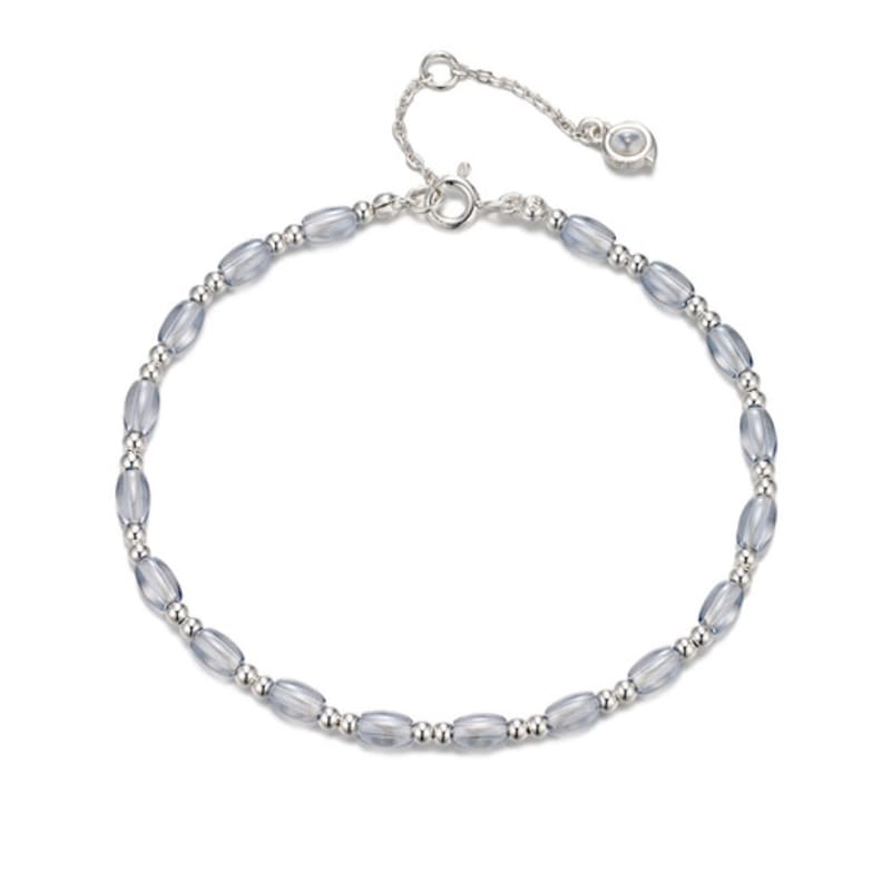 PAIGEFLYNN JEWELRY [925 Silver] Drizzle Bead Bracelet