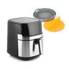 Friteuse à Air - InnovaGoods - 5,5 L - Anti-adhérente - 1700 W - Multifonction 8 programmes