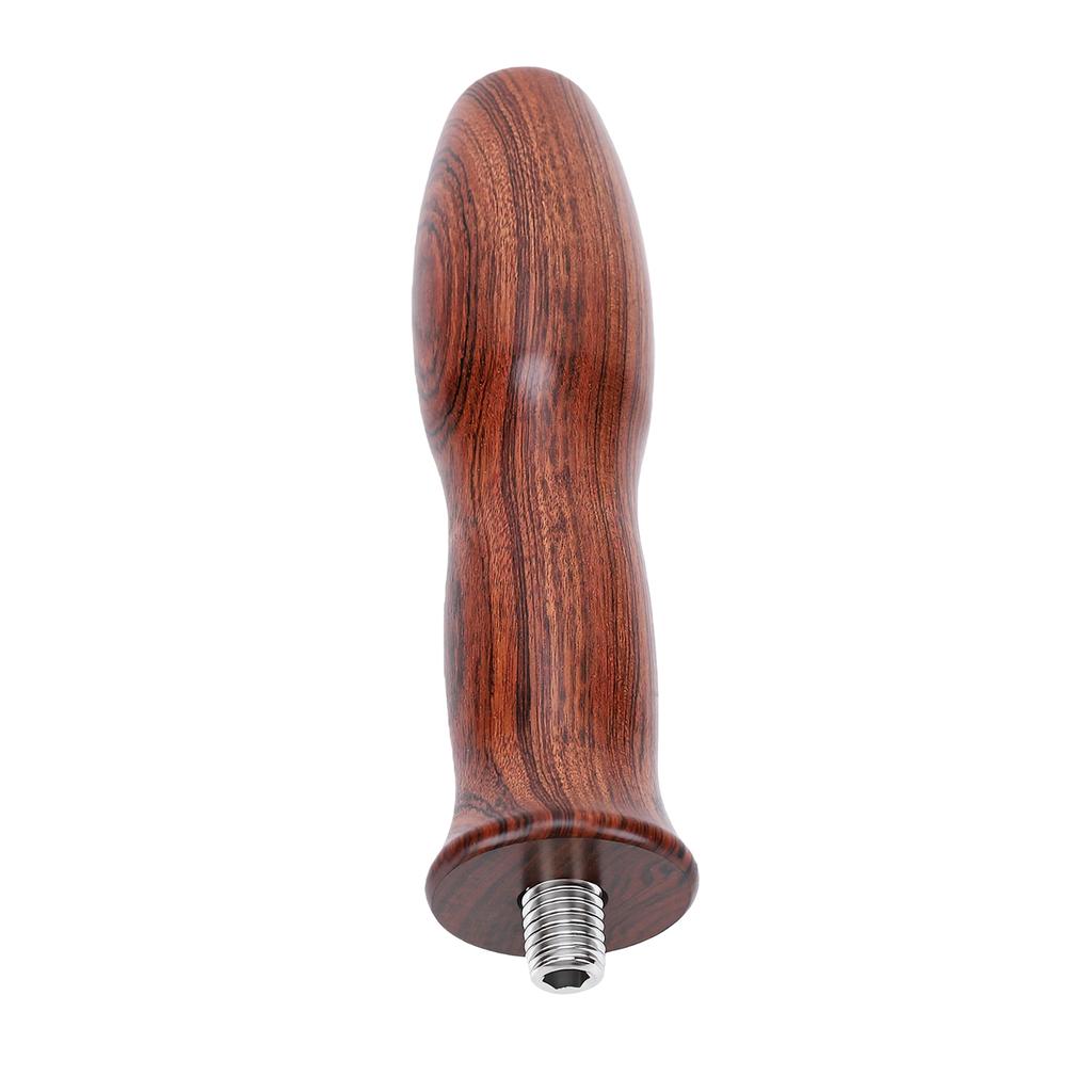 Portafilter Handle Walnut Wood M10 Coffee Filter Machine Handle Replacement for Bottom and Bottomless Portafilter
