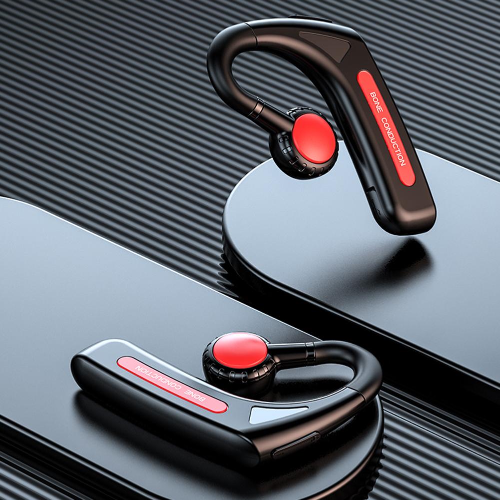 Ear Clip Wireless Headphones Bone Conduction Bluetooth Earphones Sound Hands-free Sport Headset Sports Noise Canceling Headset