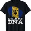 It's In My DNA Barbados Barbadian Graphic Bajan Flag T-Shirt