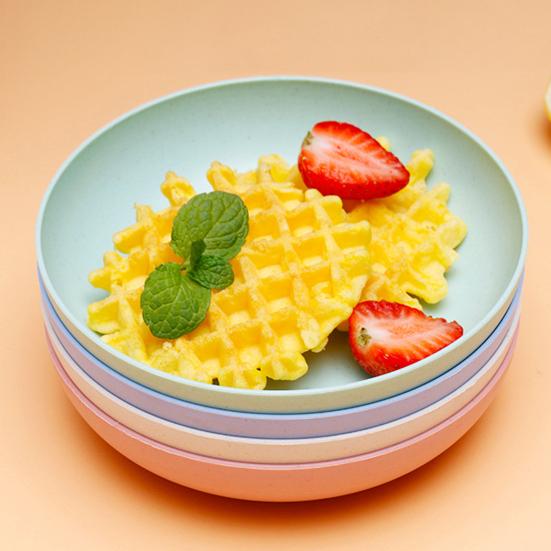 1 Set Spucknapf Stapelbar Gratfrei Erhöhter Boden Packung Lebensmittel Nicht-reißend Obstkuchen Snacks Dessert Serviertablett Küchenzubehör