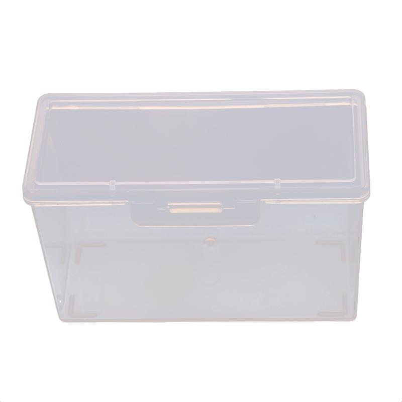 Portable Storage Box Travel Transparent Medicine Box Cotton Swab Holder Case Jewelry Organizer Dust-proof Container Accessories