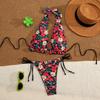 Swimsuit Women's Backless Lace Than Sexy Kini Split Triangle Bikini Babes