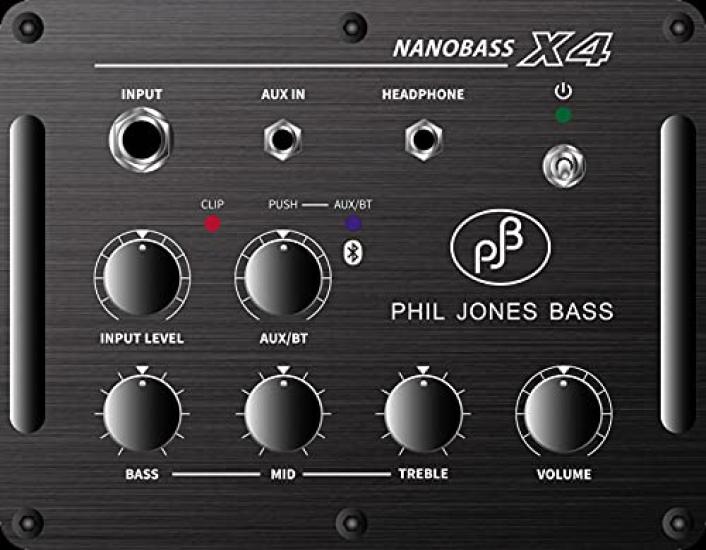 Phil Jones Bass NANOBASS X4 Red Bass Amplifier Combo Amplifier Phil Jones Bass (PJB)