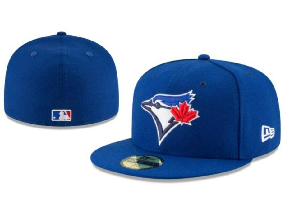 Toronto Blue Jays Embroidered Sun Protection Hat - Fully Enclosed Baseball Cap for Couples