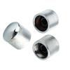 3Pcs Silver Electric Bass Volume Knob Electric Guitar Volume Tuning Potentiometer Control Knob
