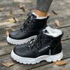 Fashion Thicken Plush Warm Ankle Boots for Women Fashion Thick Sole High Top Winter Sneakers Woman Comfort Non Slip Fur Lined Snow Boots