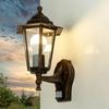 Outdoor Wall Light - Light-erlebnisse - Cx220913-pir-2 - Antique Copper - Motion Sensor - Ip44