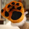 Stuffed Toys Animal Paw Plush Gloves Furry Texture Bear Paw Plush Gloves  Anime Convention
