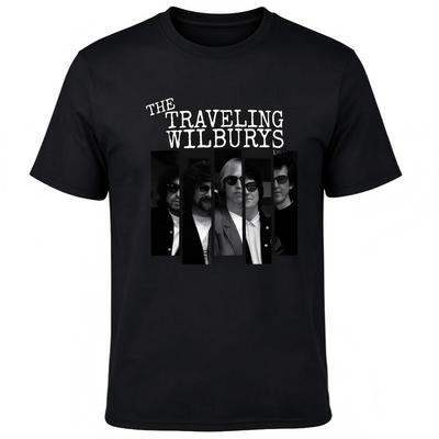 The Traveling Wilburys Vintage Rock Band Graphic Man's T-Shirt