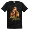 Gabby Barrett Country Singer Portrait T Shirt Golden Script Graphic Fan Art Tee