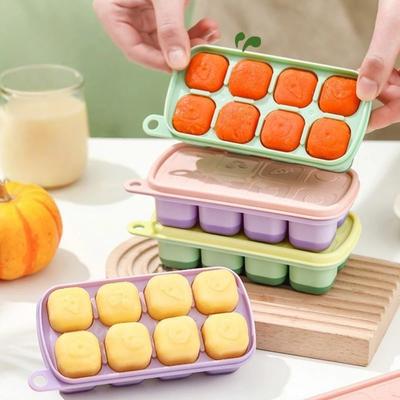 Food Grade Silicone Ice Making Mold With Lid Freezing Kitchen Tools New Ice Cube Mould Kitchen Use