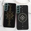 Nordic Norse Phone Case For Samsung Galaxy S22 S25 Ultra S21 S10 Plus S26 Edge S20 S23 S24 FE Cover Silicone Soft TPU Clear