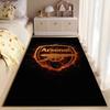 Tappeto con Logo Arsenal Football Club con Design Infuocato per Soggiorno Adatto per l'uso come antiscivolo per soggiorno camera da letto divani