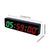 Cronometri Portatili in Plastica ABS Con Preimpostazioni Uniche Display a LED Dispositivo di Cronometraggio Per Esercizio Fisico e Cottura