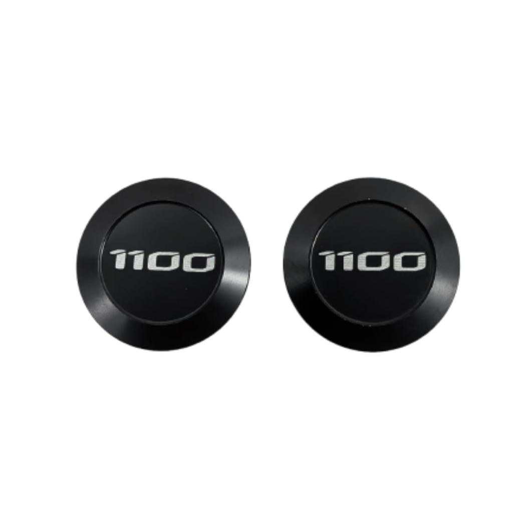 GOLDFAUST Frame Cover Caps for Honda Rebel Custom SC83 1100, Parts, Dress-Up, Black,